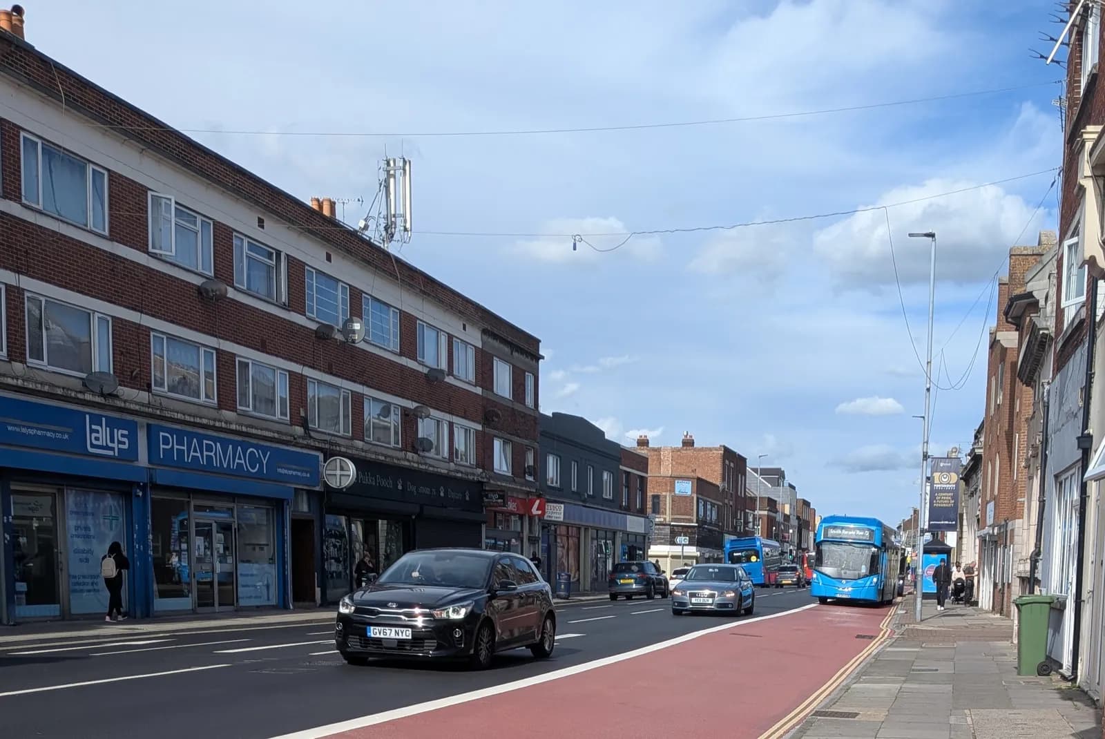 Kingston Road part time bus lane